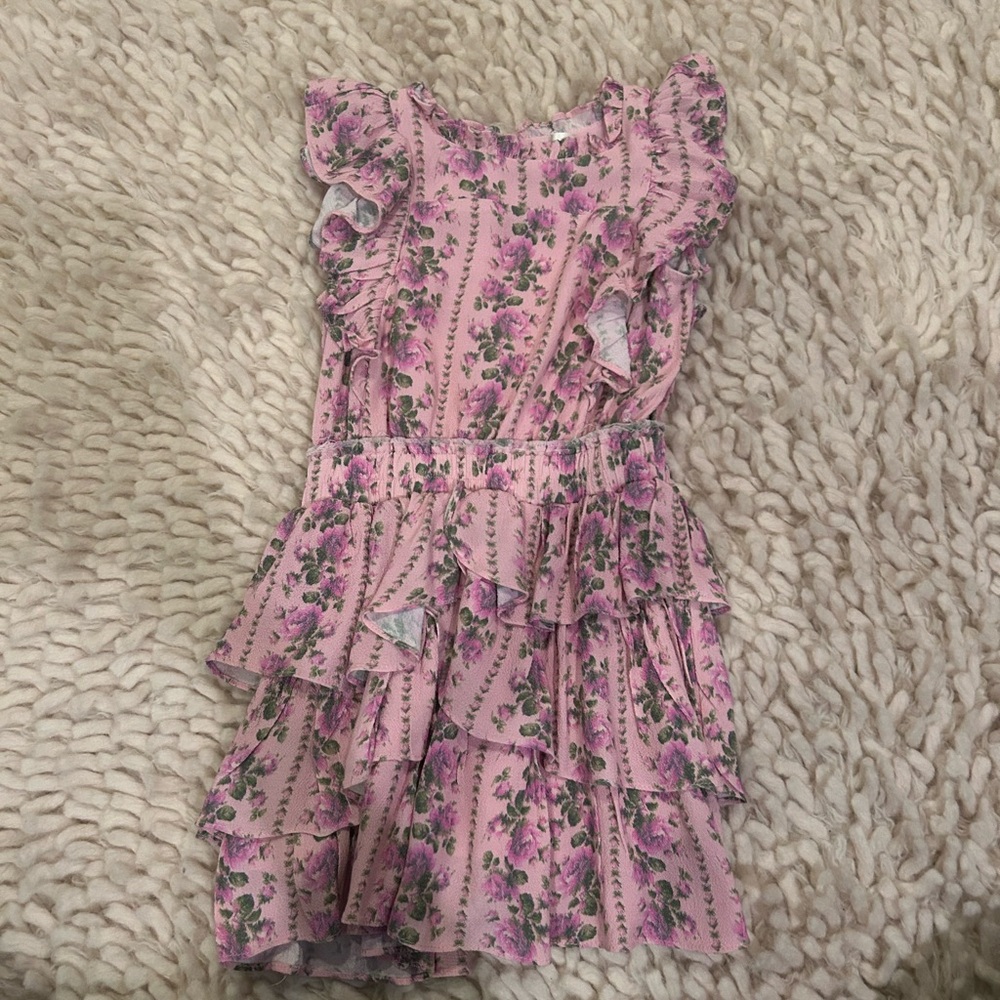 Loveshackfancy pink toddler dress